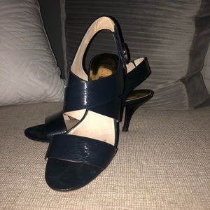 Michael Kors Navy Sandals